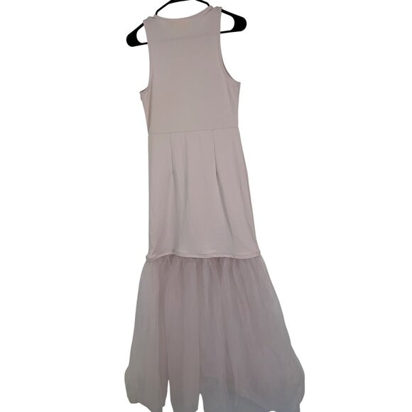 NWT Anthropologie Maeve XS Tulle Hem Dress Lavender  Maxi Tank $148 RT10536 - Picture 8 of 11